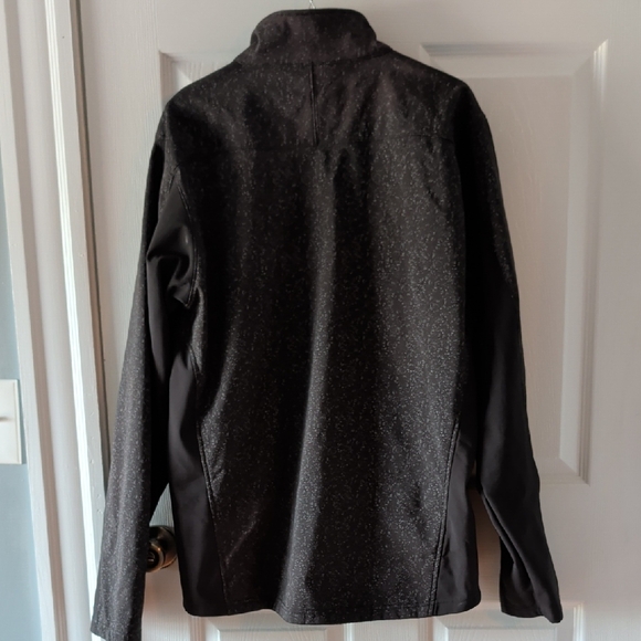 Speckled Black Reflective Utility Jacket - Picture 5 of 5